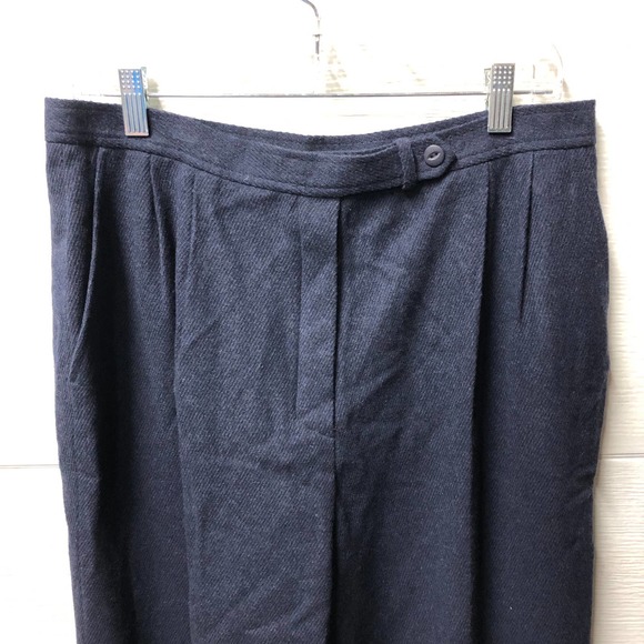 Pendleton wool pants navy size 16 lined - Picture 2 of 10